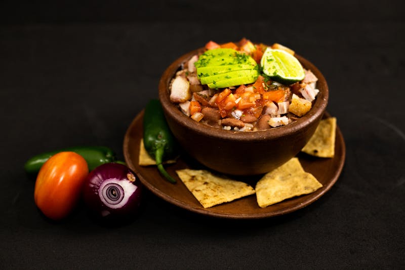 Vegetarian black bean burrito bowl